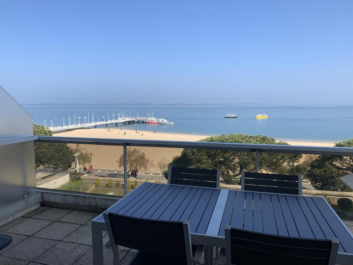 **Appartement T2 Vue Mer En Centre Ville Avec Balcon, Parking Et Wifi A Arcachon** - Fr-1-374-51 Luaran gambar