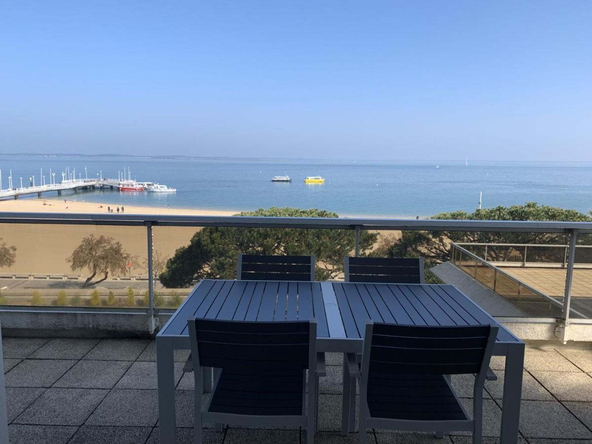 **Appartement T2 Vue Mer En Centre Ville Avec Balcon, Parking Et Wifi A Arcachon** - Fr-1-374-51 Luaran gambar
